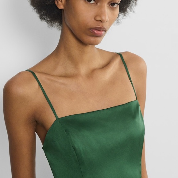 Aritzia Sunday Best Satin Mini Dress With Adjustable Strap - Picture 5 of 7